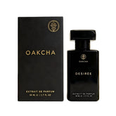 Oakcha Desiree Extrait de Parfum 50ml 1.7 fl oz black bottle - lavender and vanilla floral perfume for women