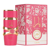 Lattafa Yara Candy Eau de Parfum 100ml pink matte bottle for women