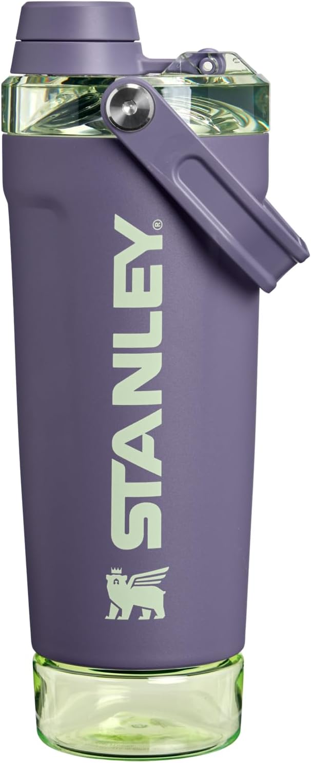 Insulated Stainless Steel Shaker Bottle – Leakproof Protein Shaker with Strainer