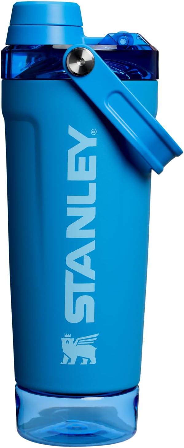 Insulated Stainless Steel Shaker Bottle – Leakproof Protein Shaker with Strainer
