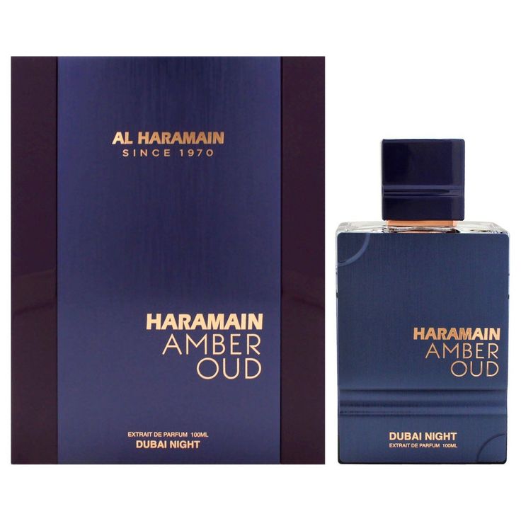 Al Haramain Amber Oud Dubai Night Extrait de Parfum 100 ml perfume bottle