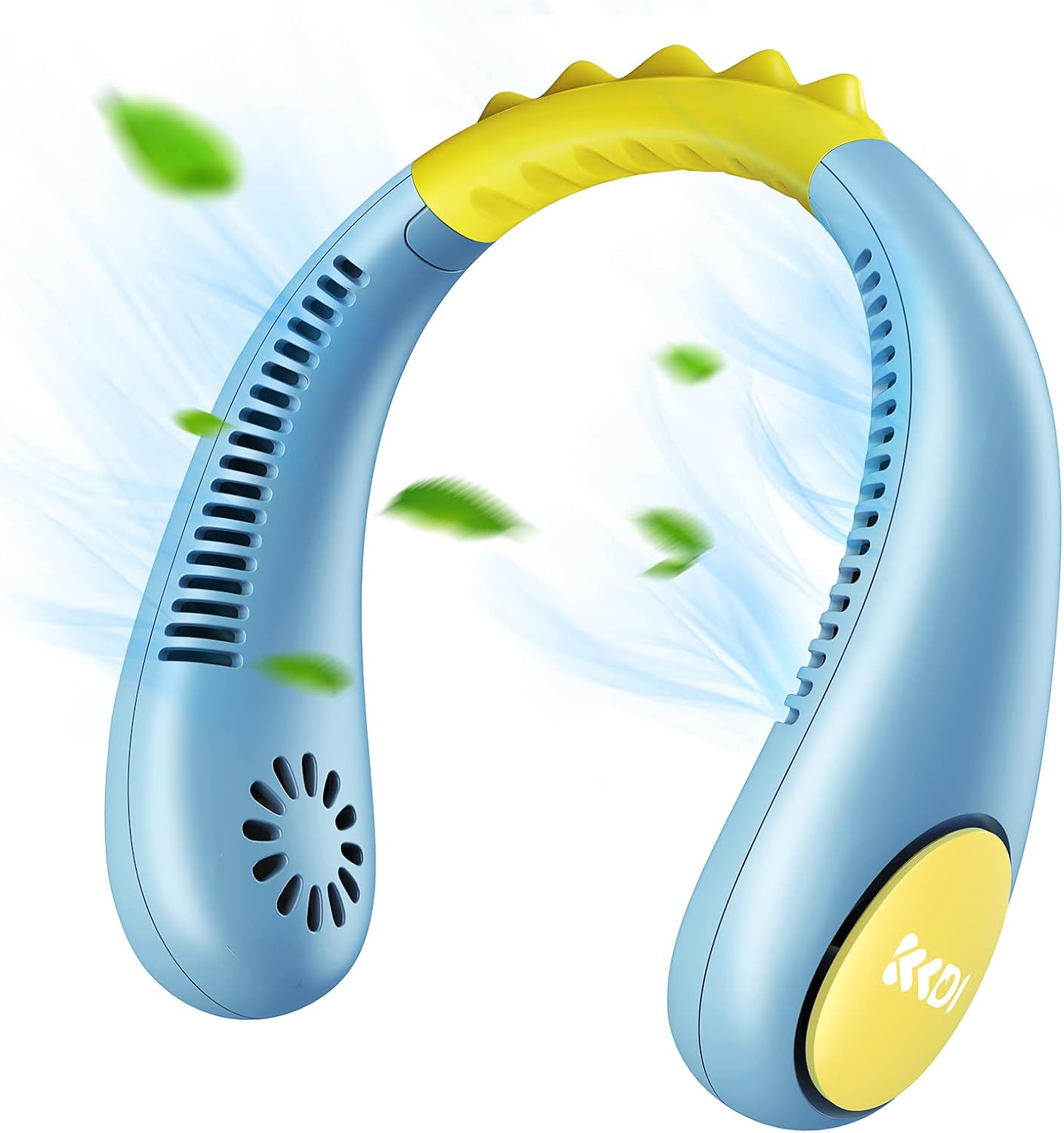 Kids Neck Fan – Rechargeable Wearable Hands-Free Personal Fan for Children
