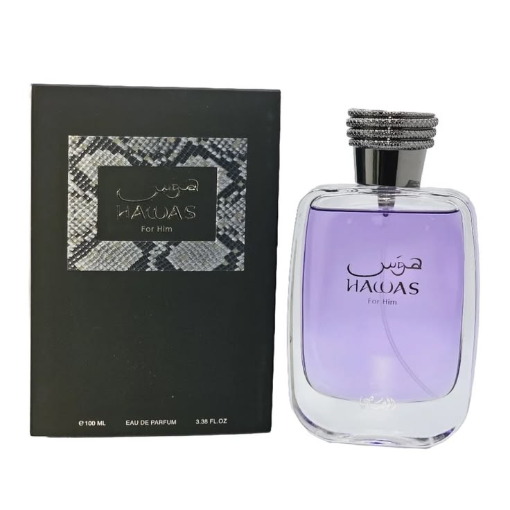 Rasasi Hawas For Him Eau de Parfum 100ml blue bottle for men
