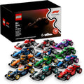 LEGO F1 race car 6 pack mystery box collectible mini building sets with team colors