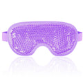 NEWGO rosegold reversible cooling gel eye mask hot and cold ice pack for puffy eyes