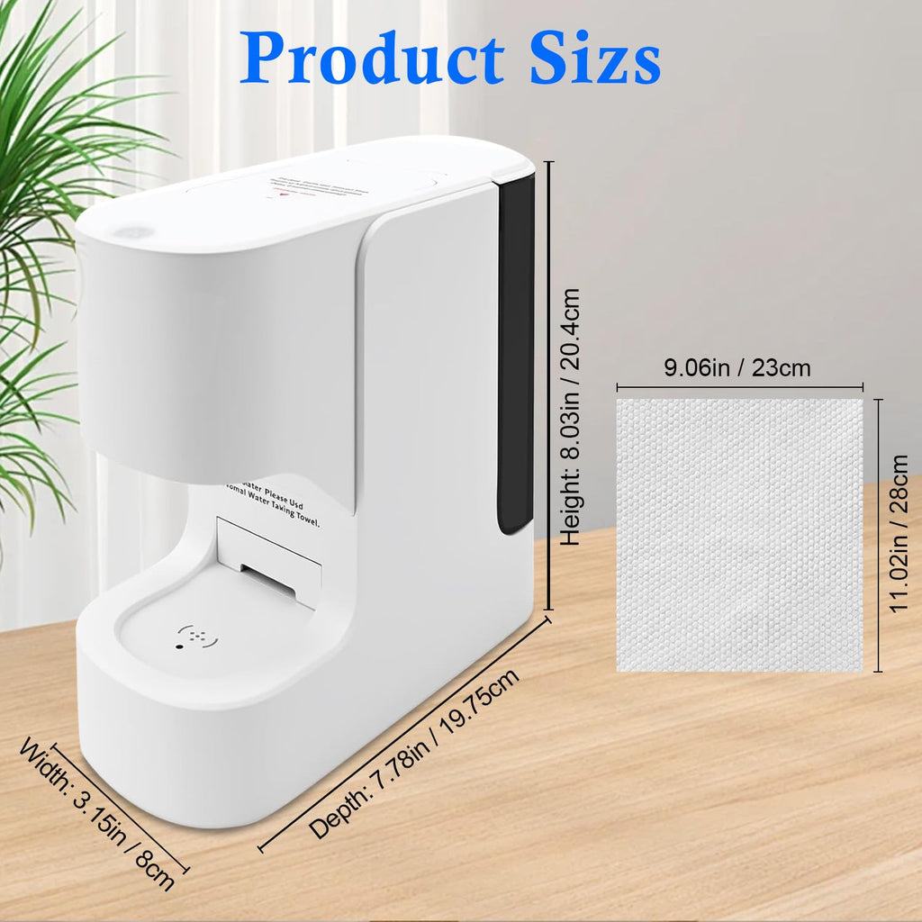 Compressed Towel Refills 60-Count – Spa-Grade Towels for Towel Warmers