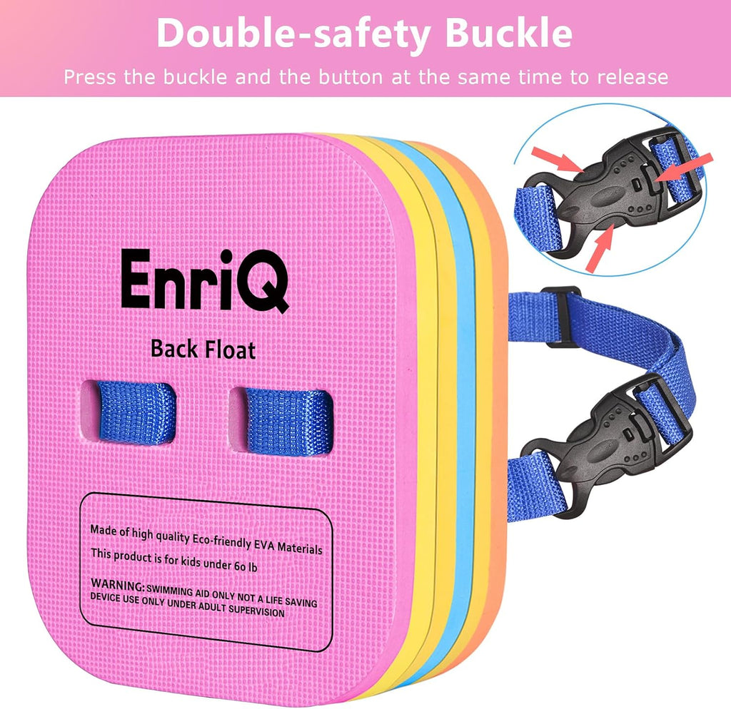 Kids Swim Belt Back Float – Adjustable Buoyancy Trainer for Learning to Swim