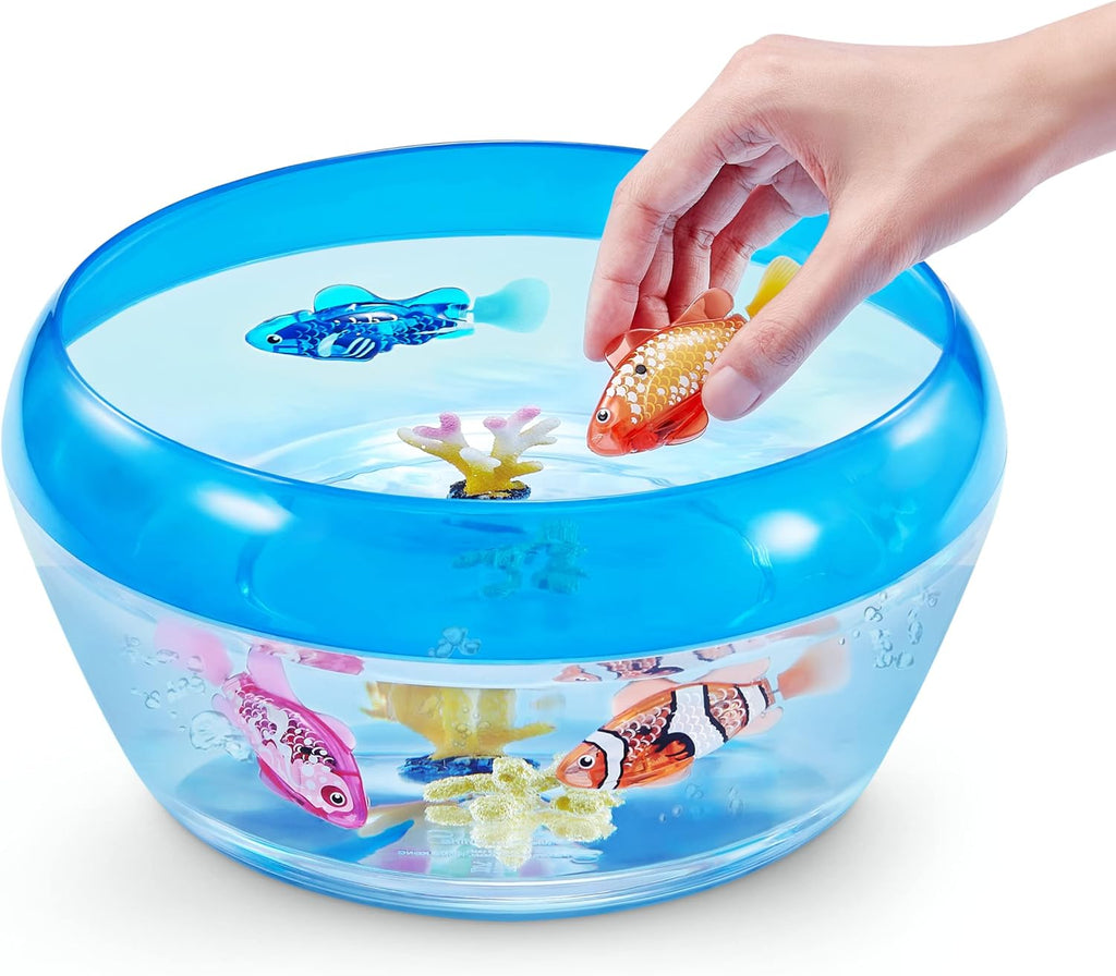 ZURU Robo Fish – Water-Activated Color-Changing Robotic Swimming Fish Toy