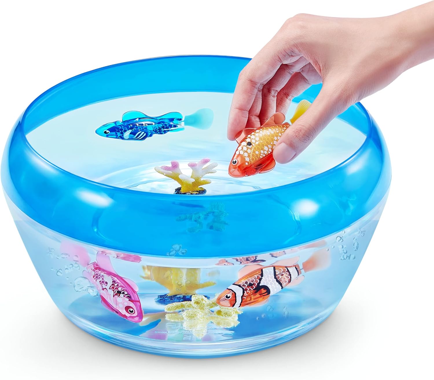 ZURU Robo Fish – Water-Activated Color-Changing Robotic Swimming Fish Toy
