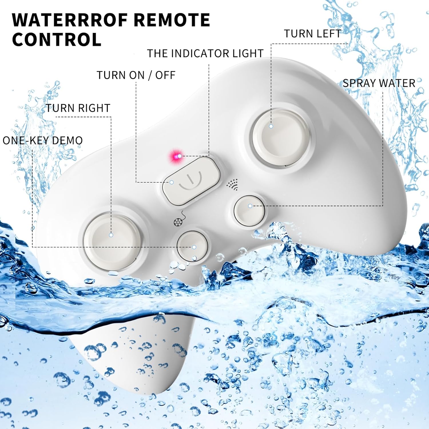 Remote Control Whale Shark Toy – RC Swimming Shark with Waterproof Remote