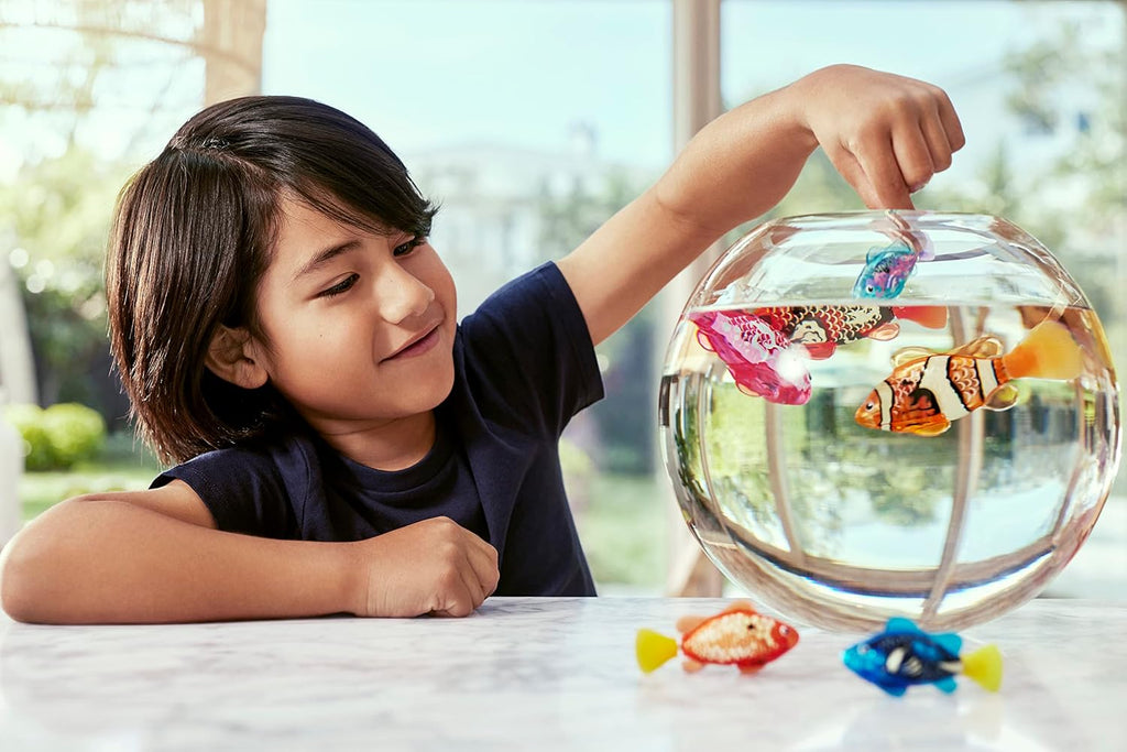 ZURU Robo Fish – Water-Activated Color-Changing Robotic Swimming Fish Toy