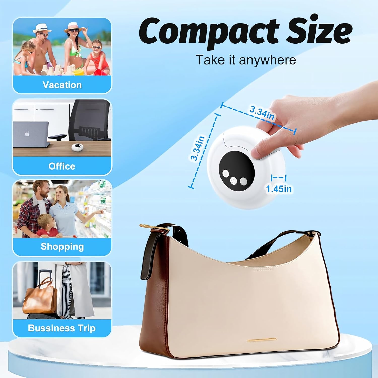 Electric Nail Clipper 2-in-1 – Rechargeable Trimmer & Polisher with LED Light