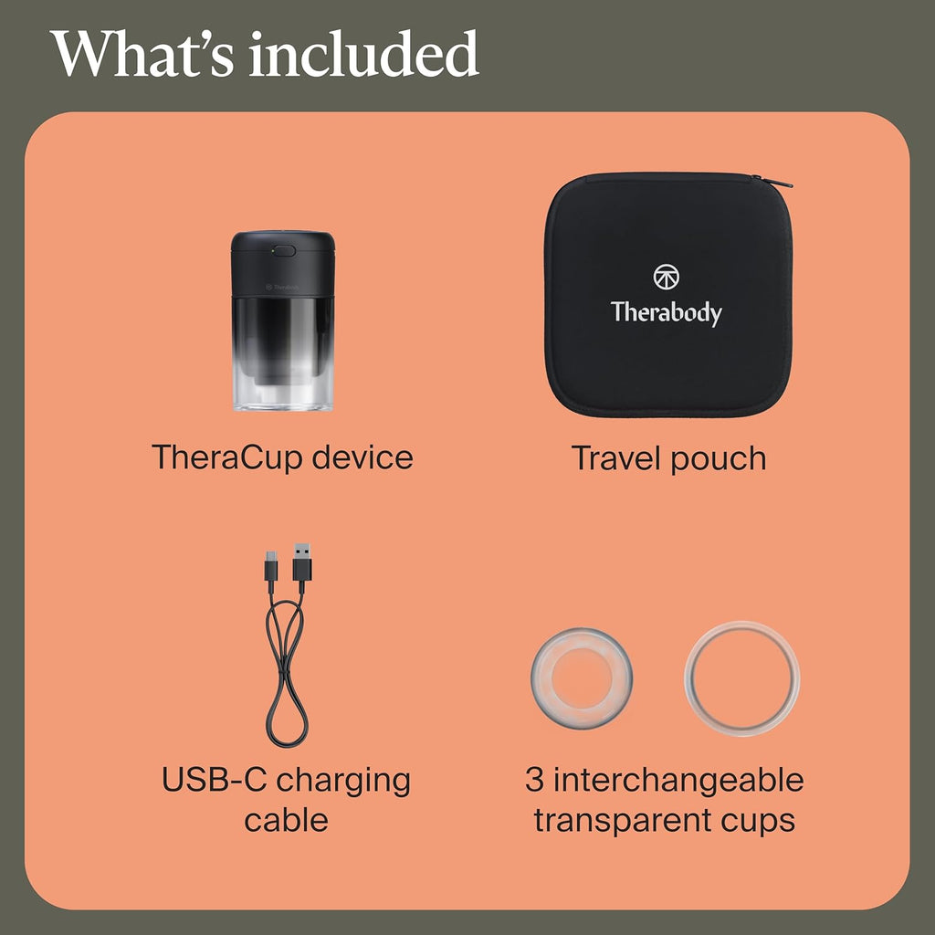 Therabody TheraCup – Smart Cupping Therapy Device with Heat & Vibration