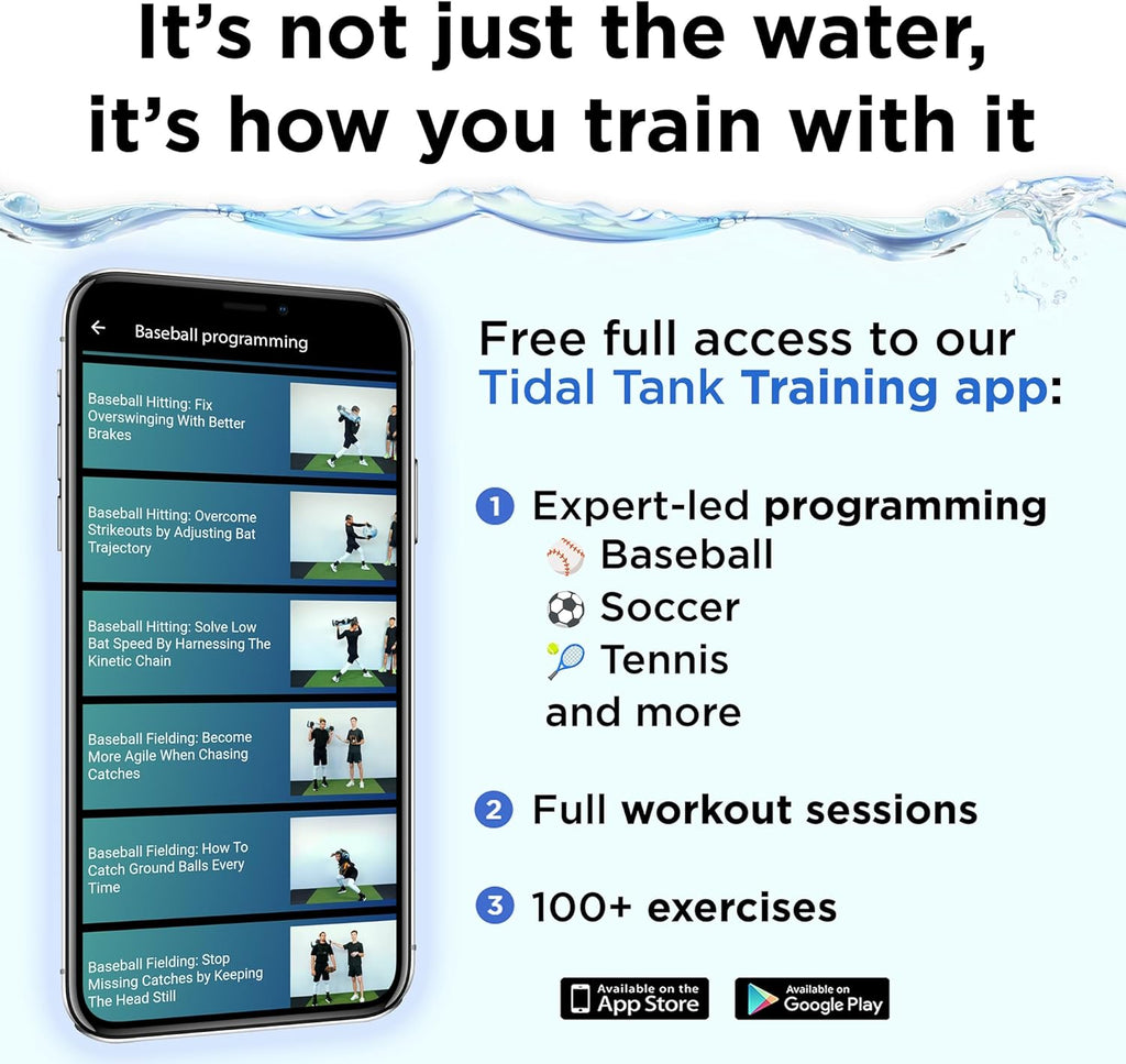 Tidal Tank Water Weight – Portable Adjustable Aqua Bag for Full Body Workout