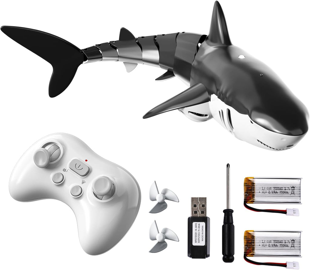 Remote Control Whale Shark Toy – RC Swimming Shark with Waterproof Remote