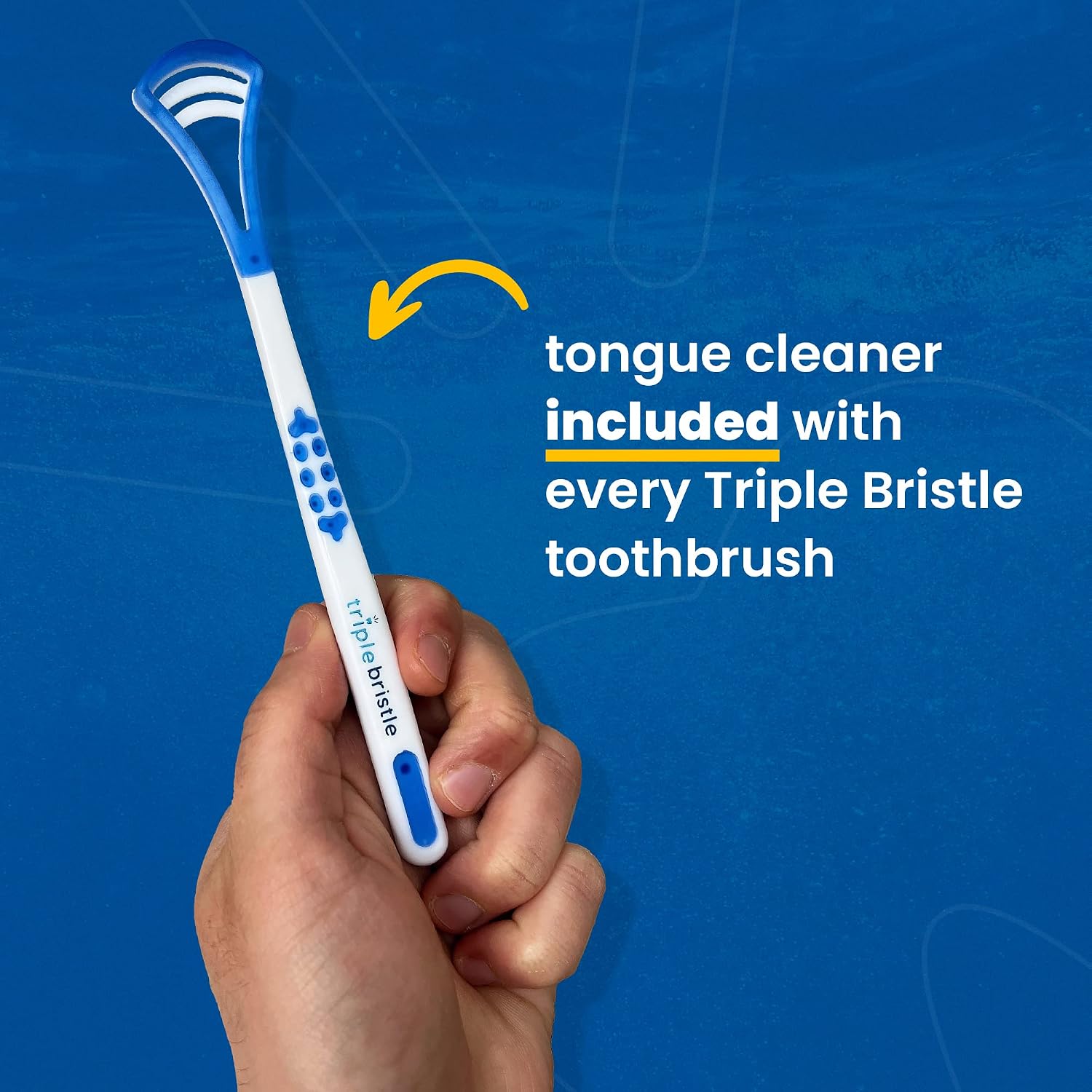 Triple Bristle Sonic Toothbrush – Rechargeable 31,000 VPM 3-Head Electric Brush