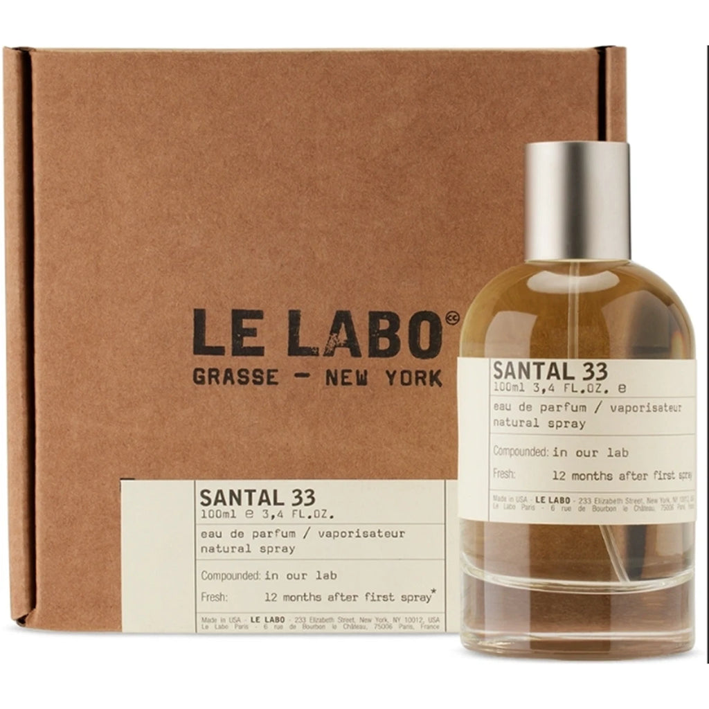 Le Labo Santal 33 Eau de Parfum 3.4 oz 100ml Unisex Spray Brand New In Box
