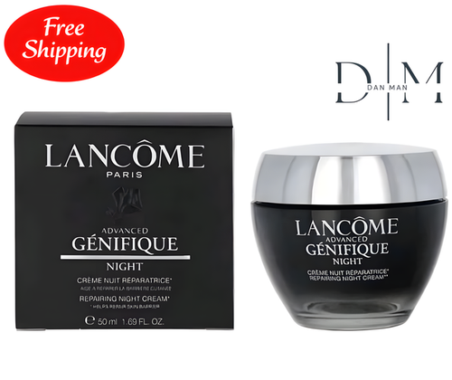 LANCOME Paris Advanced GENIFIQUE Night Repairing Night Cream 1.69 Oz 50ml